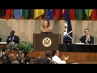 Hillary Cliton annonce la réouverture prochaine de la chambre de commerce Américaine  en Cote d’Ivoire